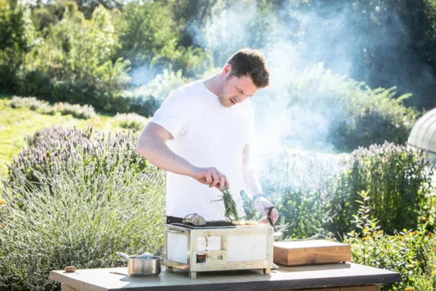 Kasai Konro Grill 50/50-plancha Nano Kasai i rustfritt stål
