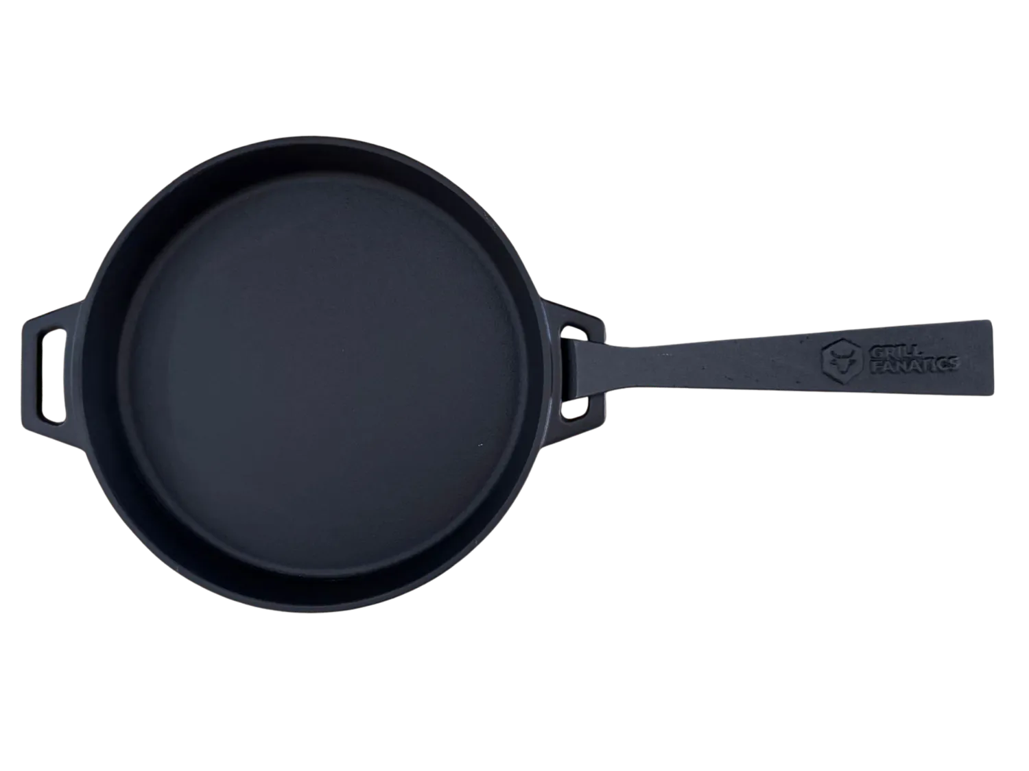 Grill Fanatics Gietijzeren Skillet 25 cm støpejernspanne med avtakbart håndtak