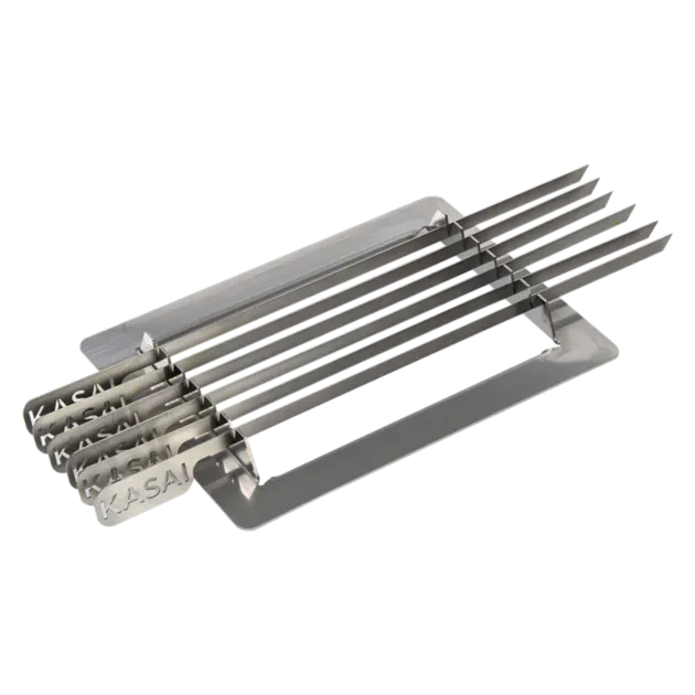 Kasai Konro Skewer Rack & Skewers grillspydstativ Nano Kasai