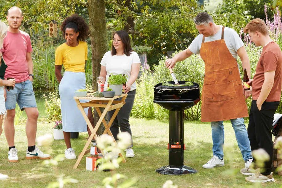 Barbecook skinnforkle mykt skinn