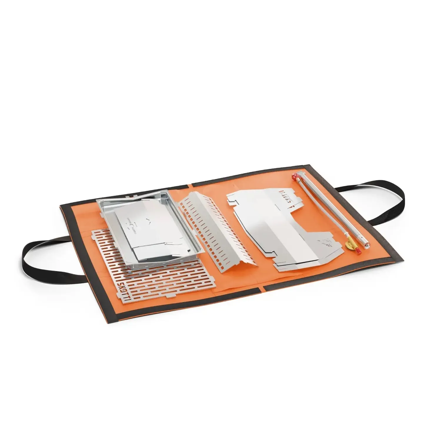 SKOTTI Camping Bundle utekjøkkenpakke med grill og tilbehør
