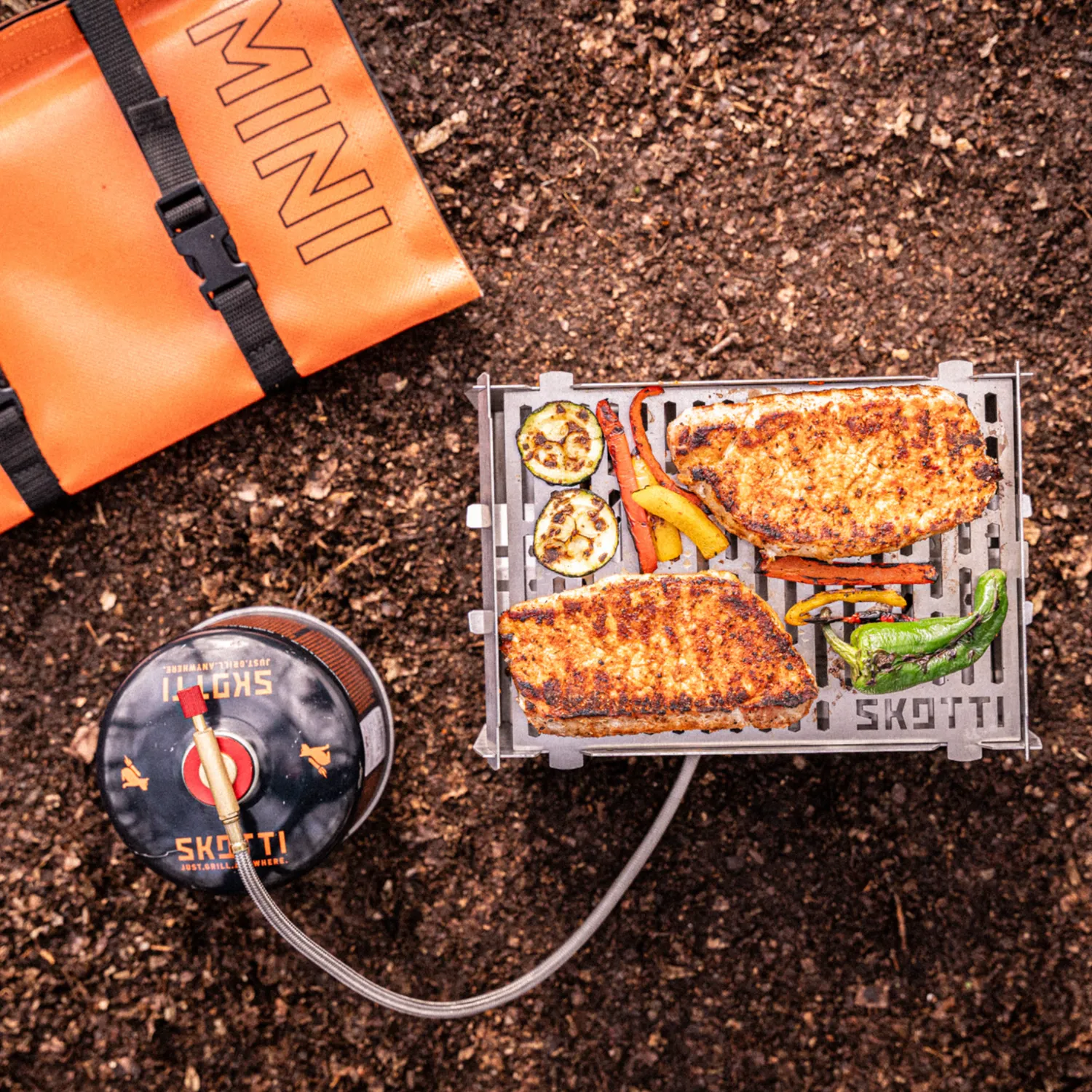 SKOTTI ADVENTURE BUNDLE grillsett Mini og Booster