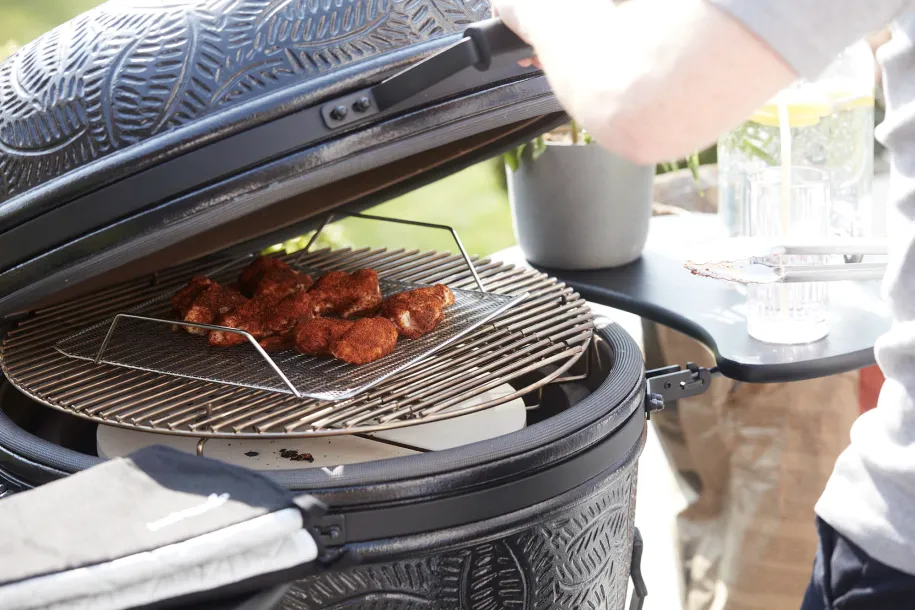 Barbecook grill topper i rustfritt stål