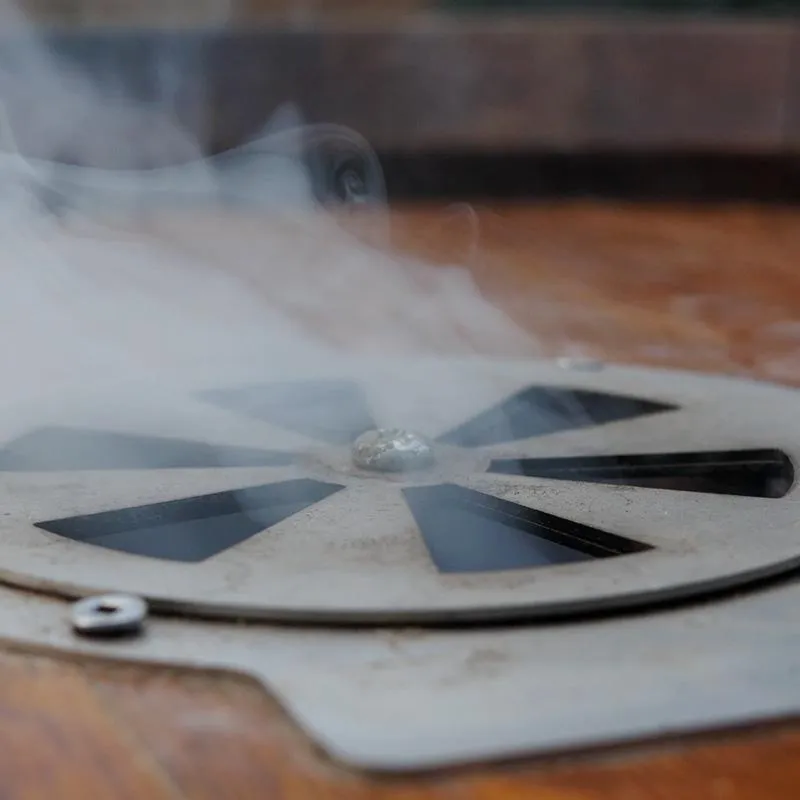 SMOKAI Adjustable Vent ventil 100 mm i rustfritt stål