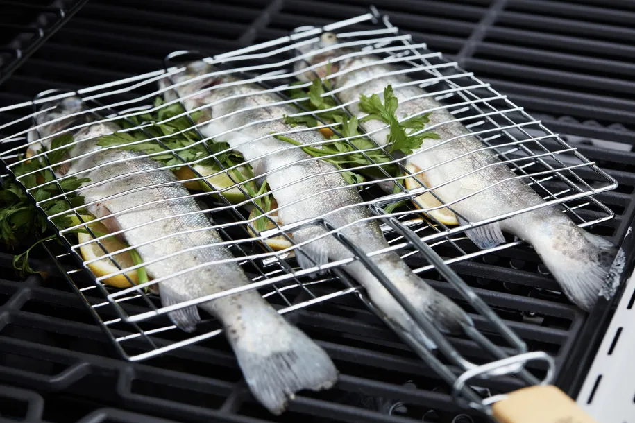 Barbecook Fish grill for 3 fish fiskerist 3 fisk FSC