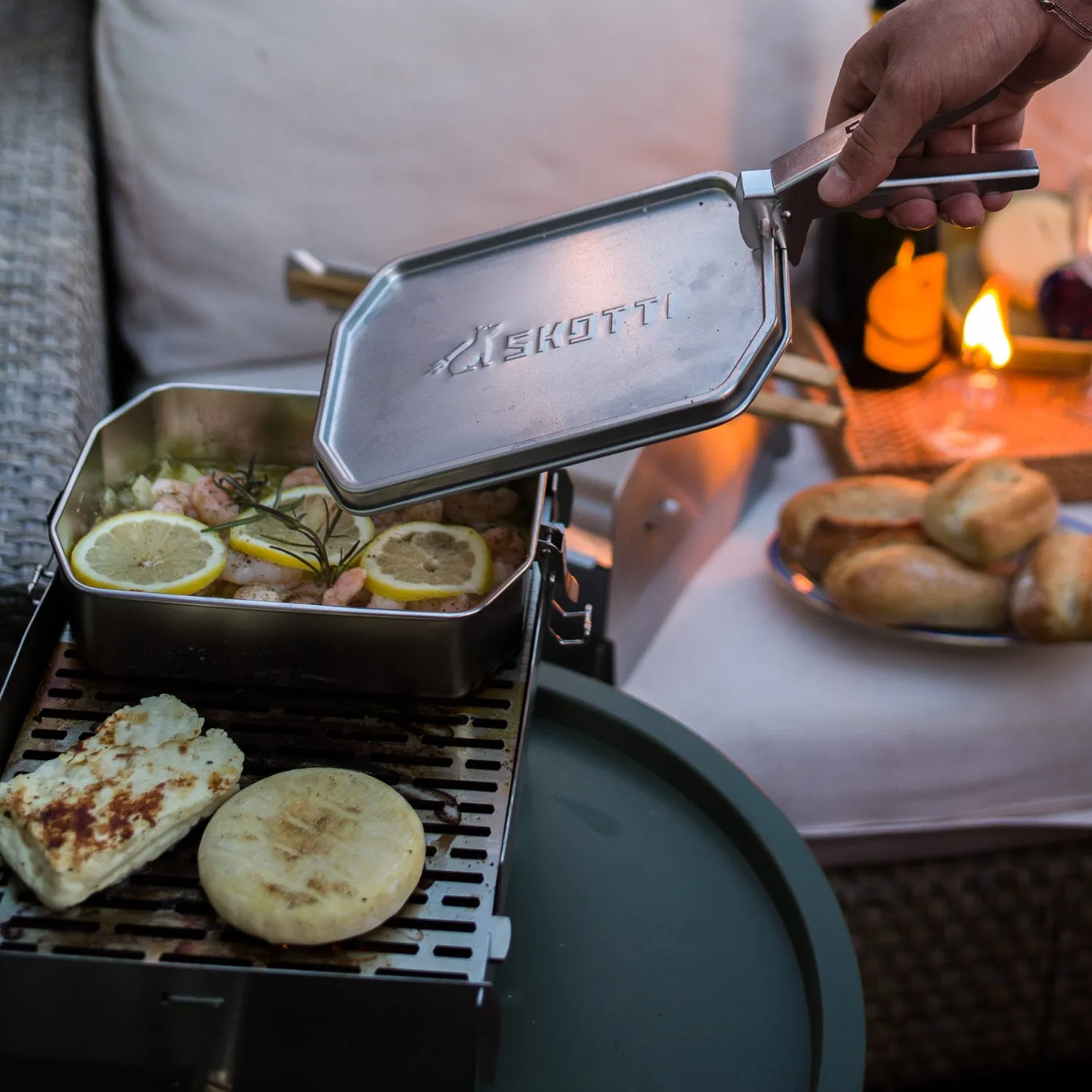 SKOTTI BOKS Bundle matboks sett i rustfritt stål