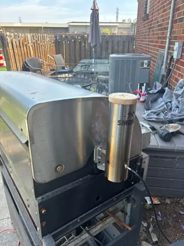 SMOKAI Classic 1L-adapter til grillrotisseri i rustfritt stål