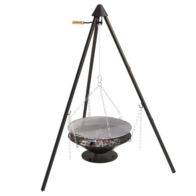 Barbecook Junko vedgrill med talje og stativ