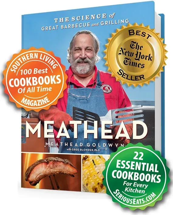 SnS Grills Meathead: The Science of Great Barbecue and Grilling Book signert hardcover