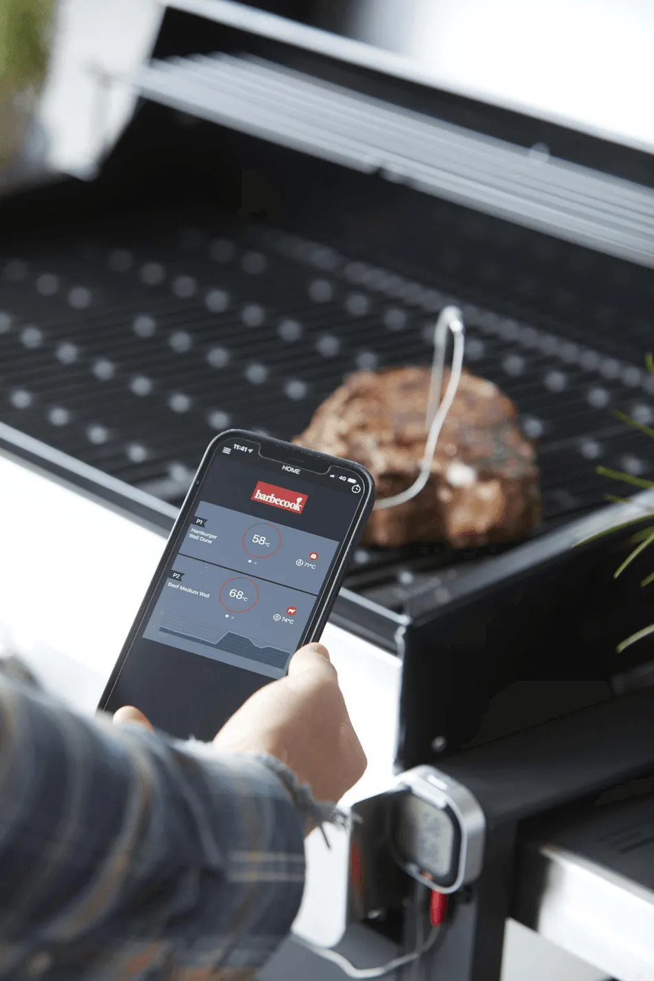 Barbecook PROMO digitalt grilltermometer med app