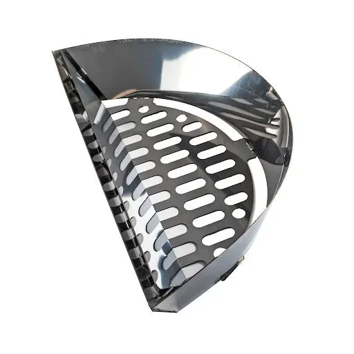 SnS Grills Slow 'N Sear 18 inch kullkurv i rustfritt stål
