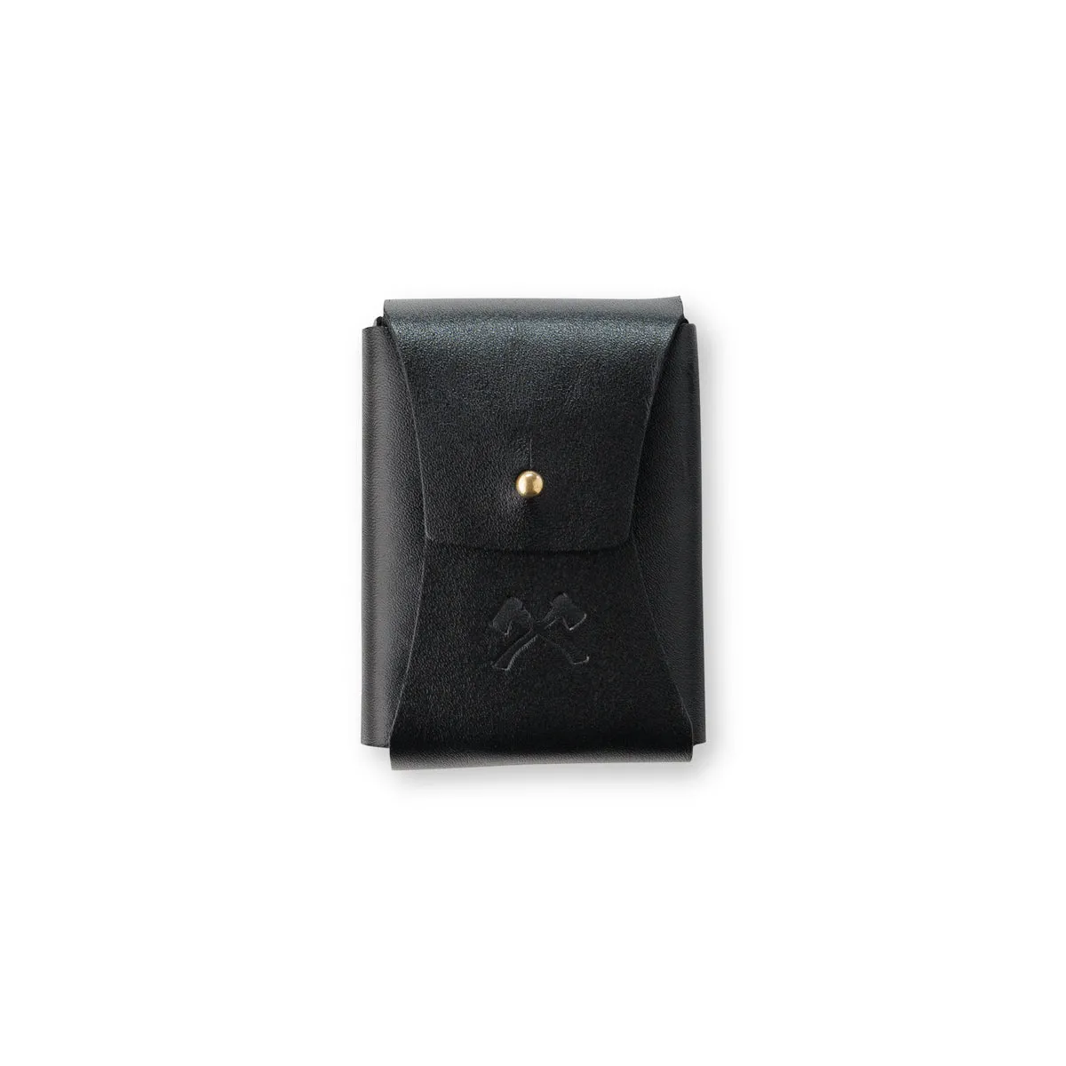 SMOKAI Leather Card Holster kortholder svart fullnarvet skinn