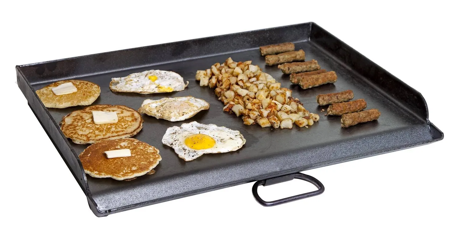 Camp Chef Griddles 16 stekeplate 3 brennere forhåndsinnbrent