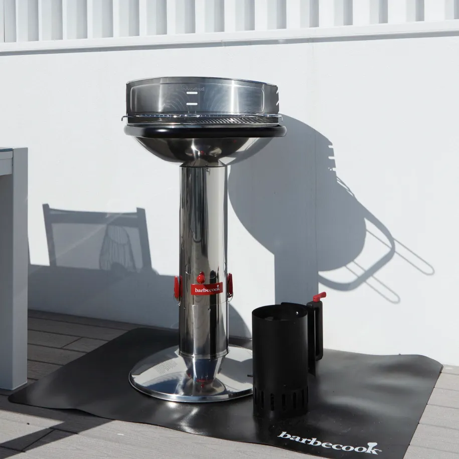 Barbecook svart grillmatte i plast