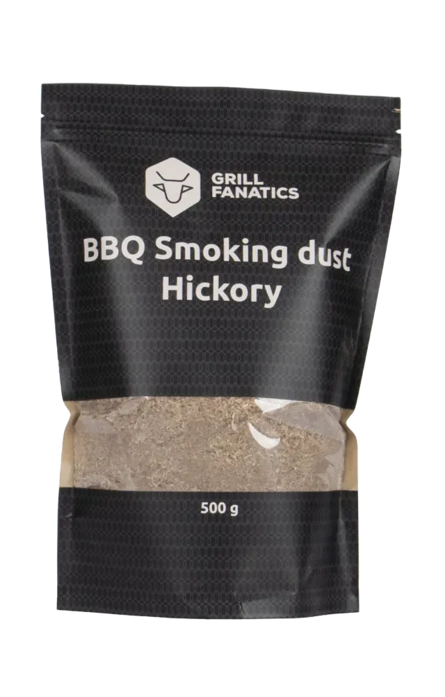 Grill Fanatics BBQ Rookmot hickory røykmel kald røyking