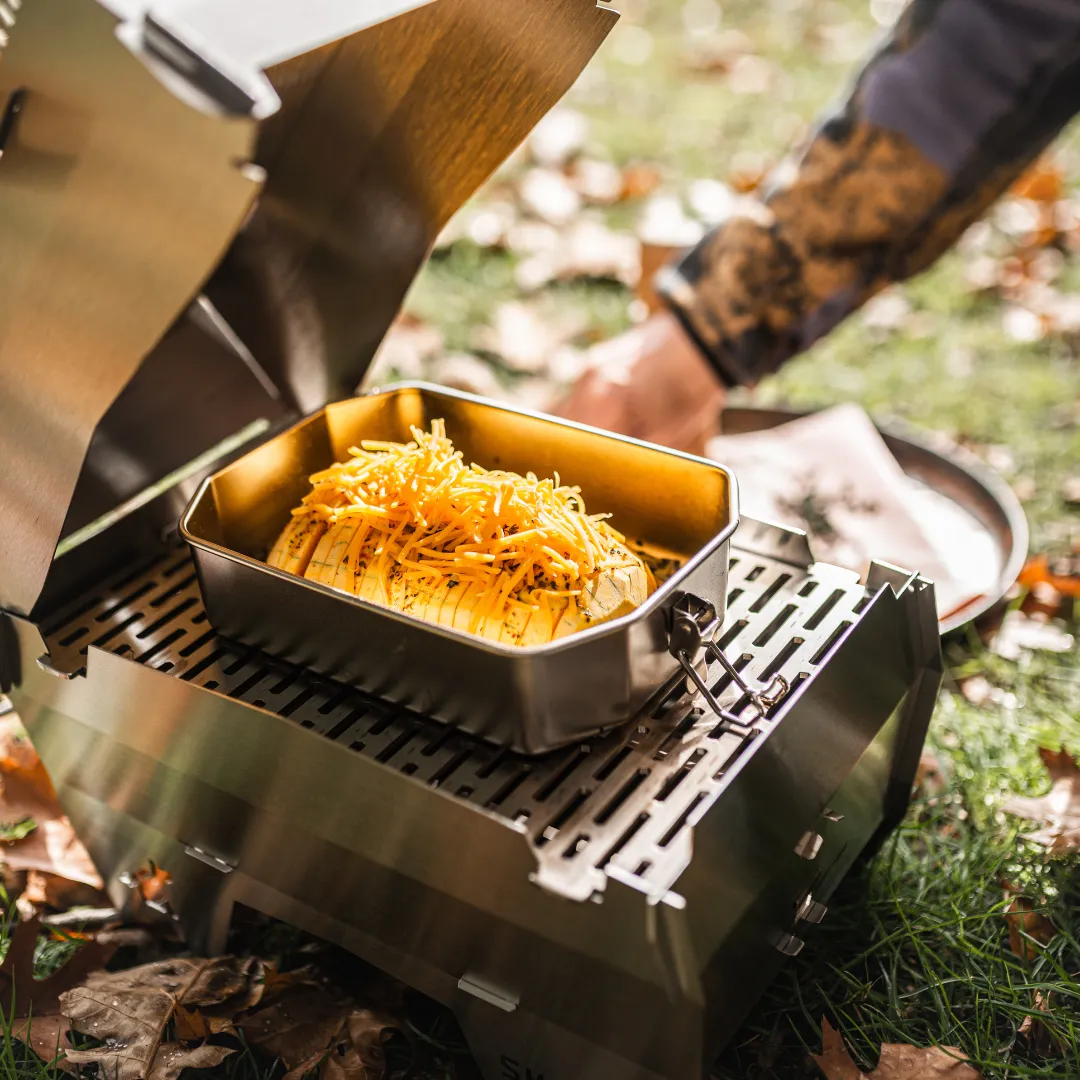 SKOTTI Camping Bundle utekjøkkenpakke med grill og tilbehør