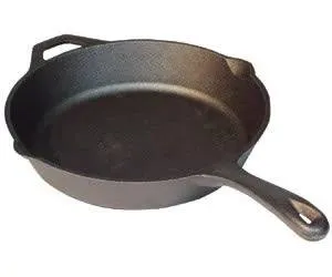 Camp Chef Classic Cast Iron Skillets stekepanne 10 tommer forhåndsinnbrent
