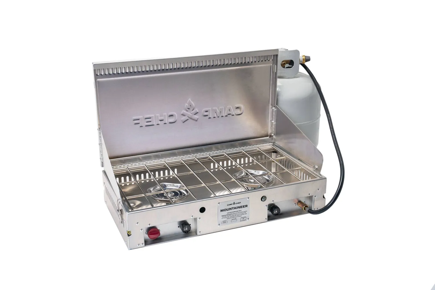 Camp Chef Mountaineer kokeapparat i aluminium