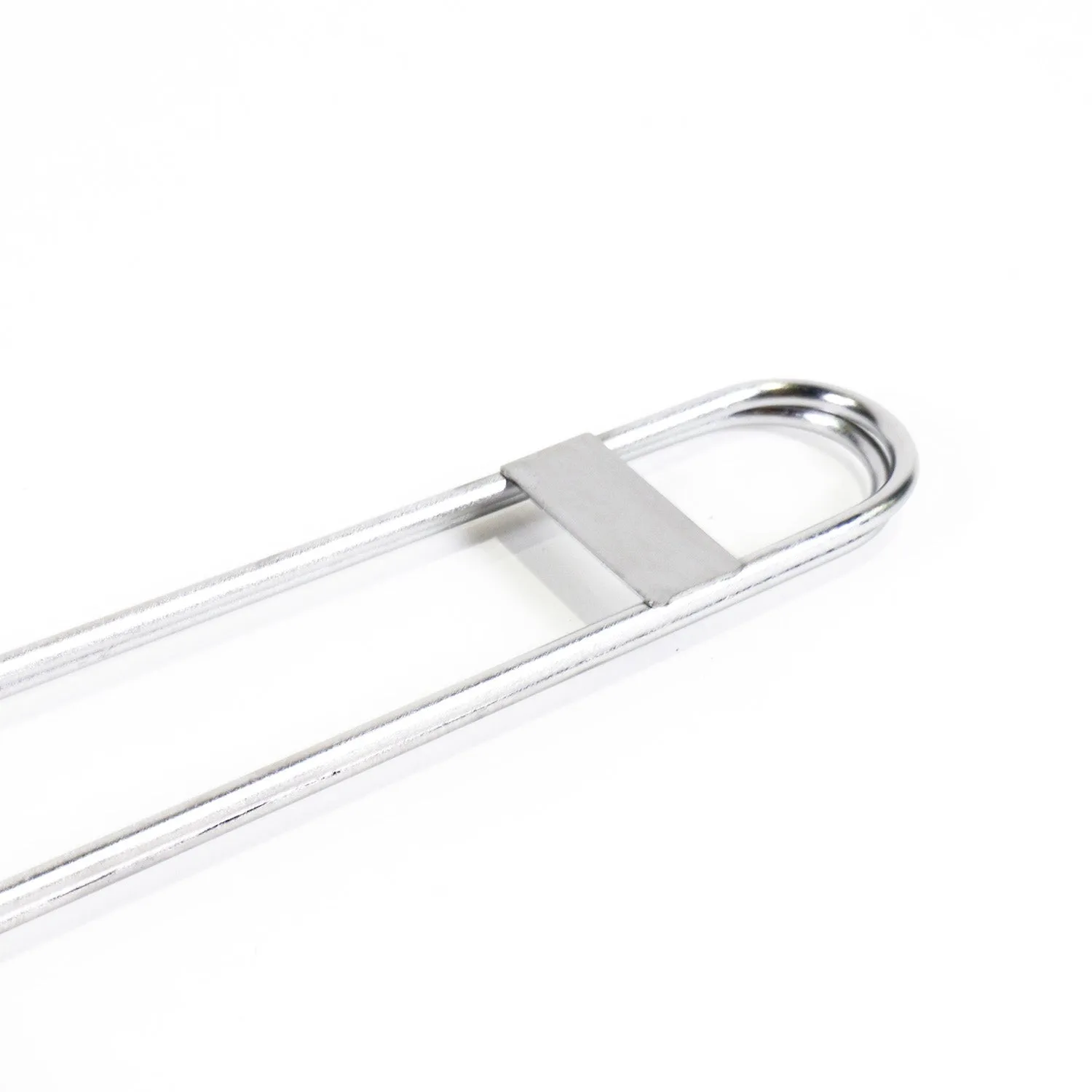 Kasai Stainless Steel Double Grilling Basket grillkurv 30 x 12 x 1 cm rustfritt stål