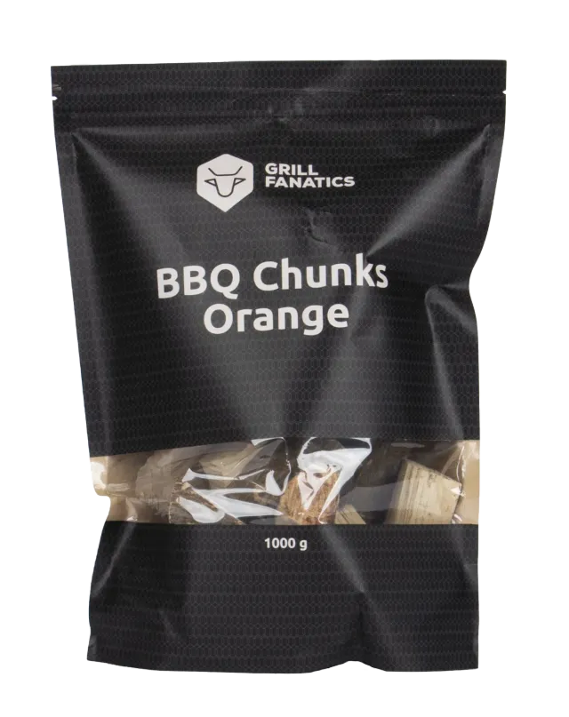 Grill Fanatics BBQ Chunks appelsin røykchunks