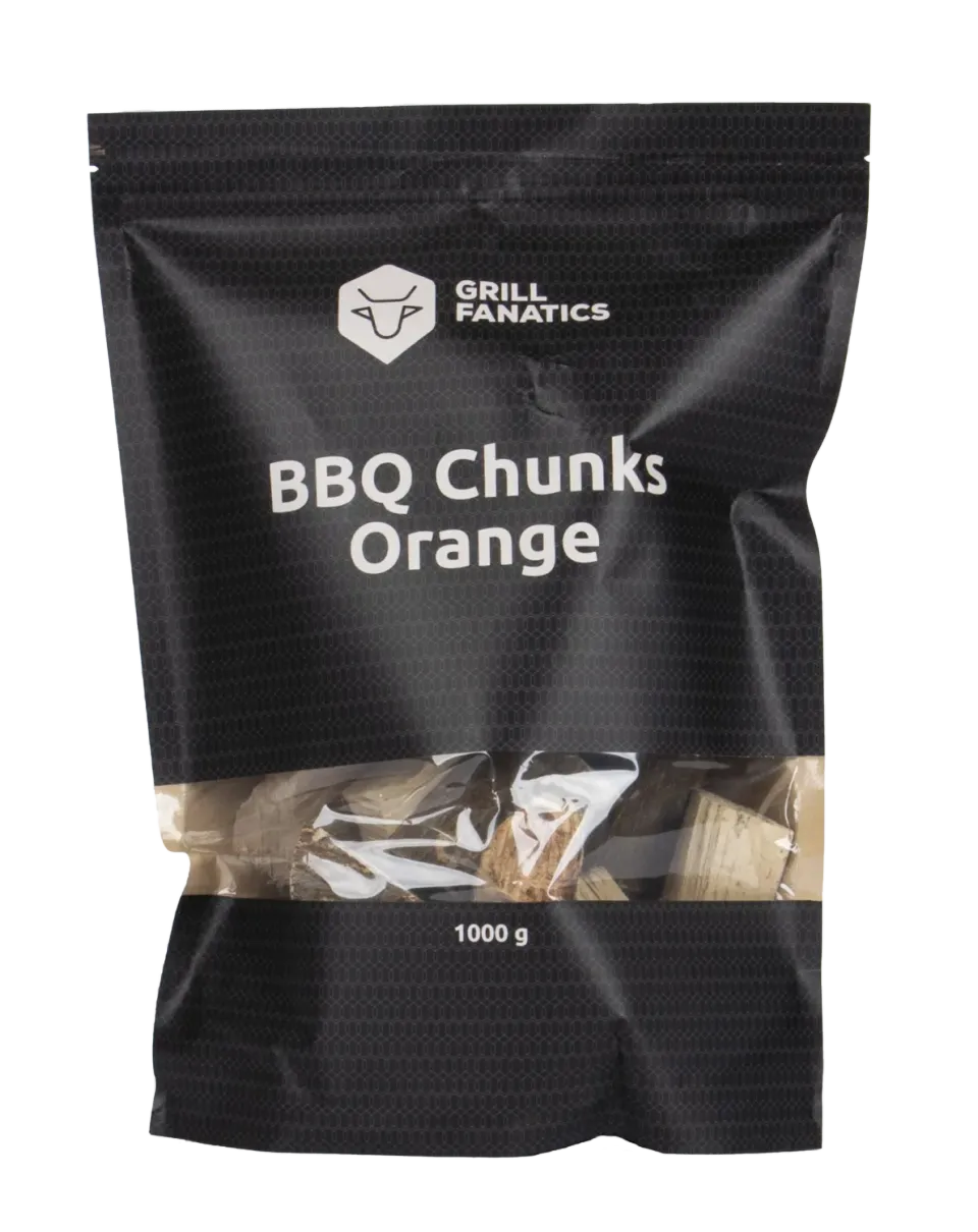Grill Fanatics BBQ Chunks appelsin røykchunks