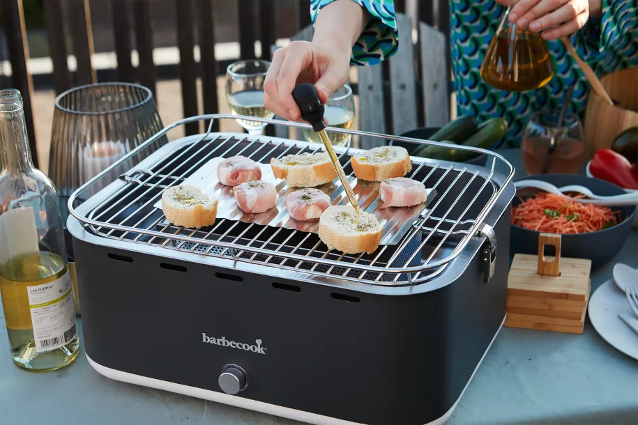 Barbecook Carlo bordgrill Urban Grey for opptil seks