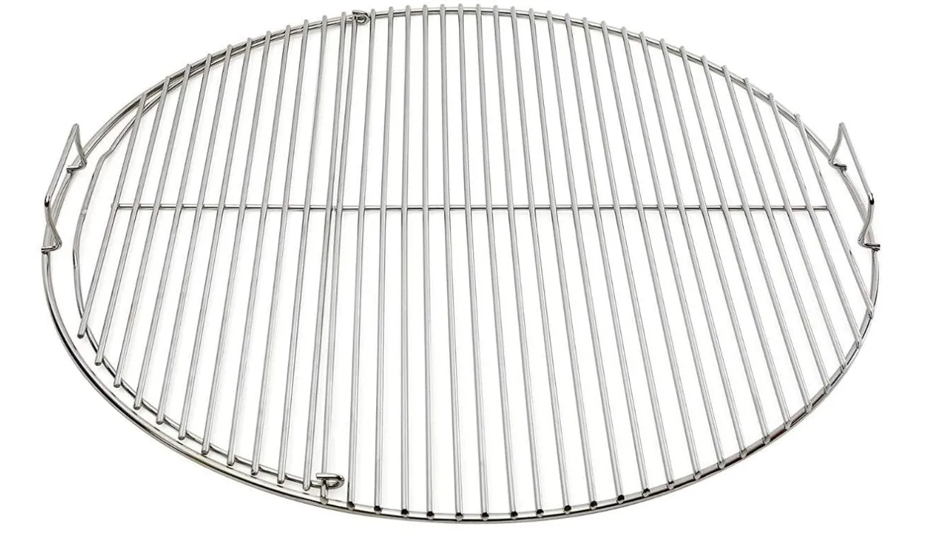 SnS Grills EasySpin 22-tommers grillrist i rustfritt stål
