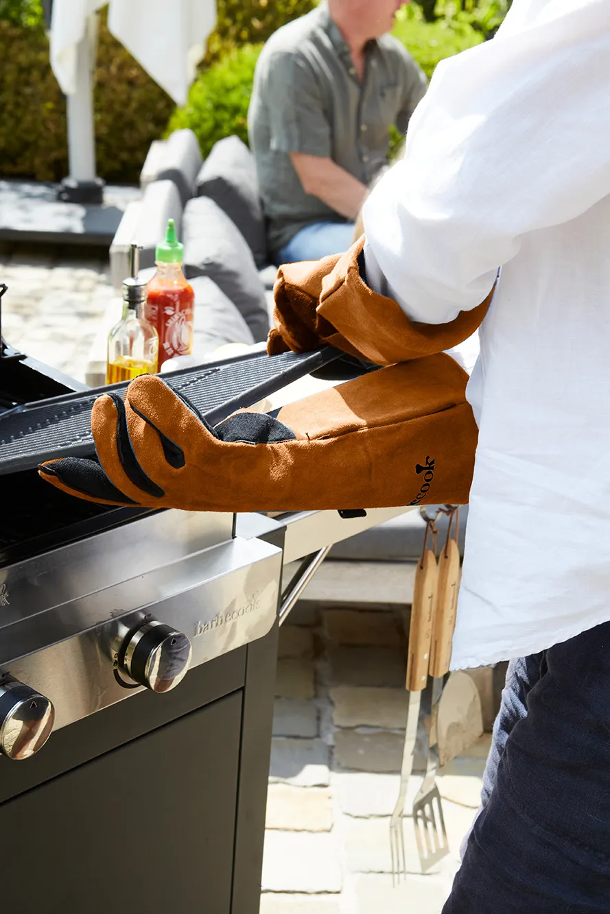 Barbecook grillhansker 2 stk mykt skinn