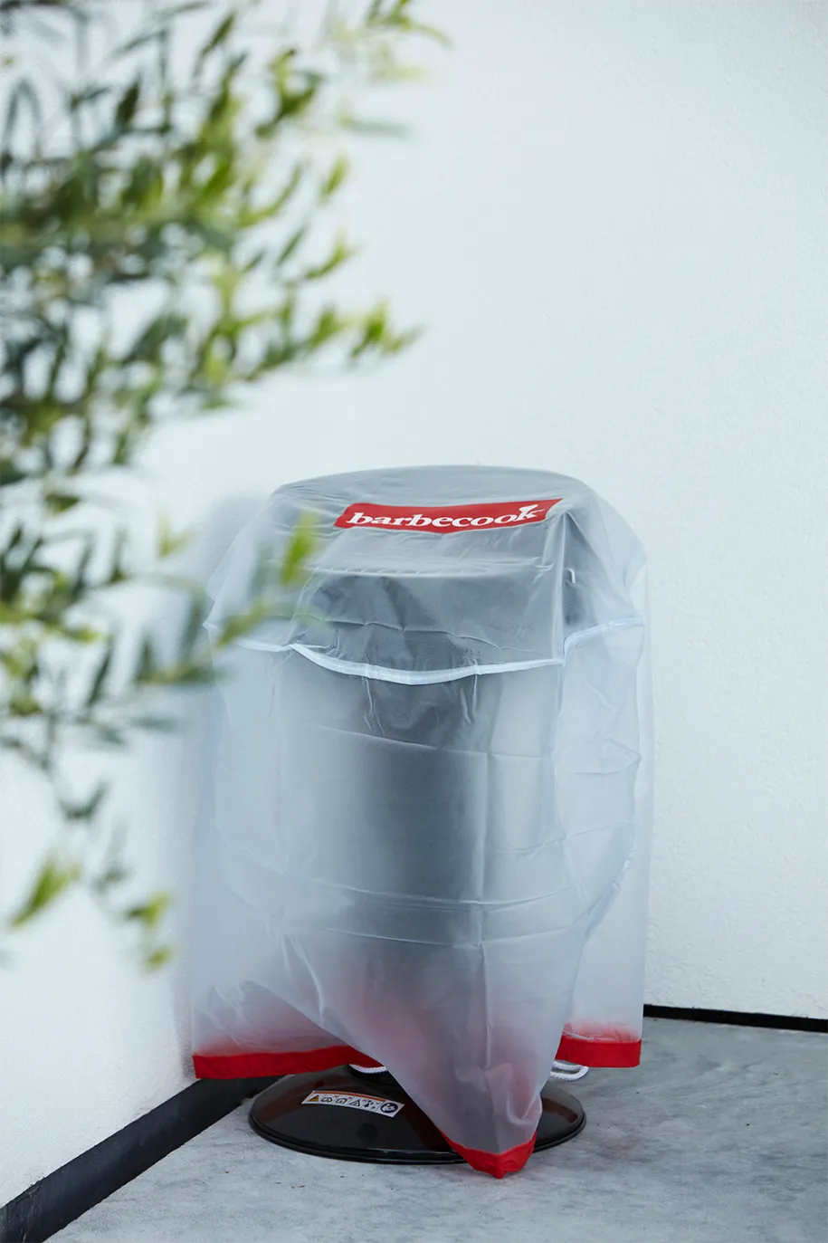 Barbecook Charcoal barbecue transparent cover gjennomsiktig grilltrekk