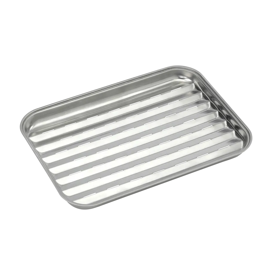Barbecook gjenbrukbar grillpanne i rustfritt stål