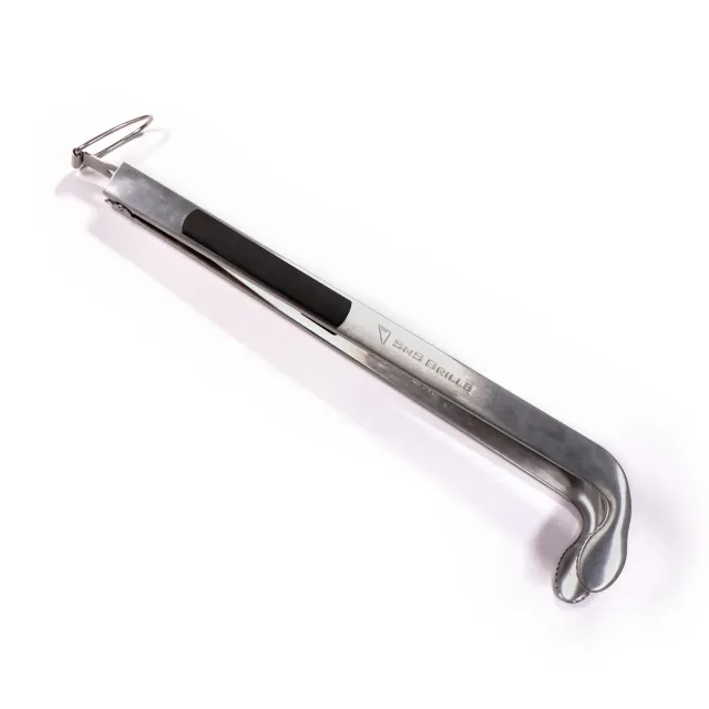 SnS Grills Rubber Handle Charcoal Cherry Picker kullverktøy med lås