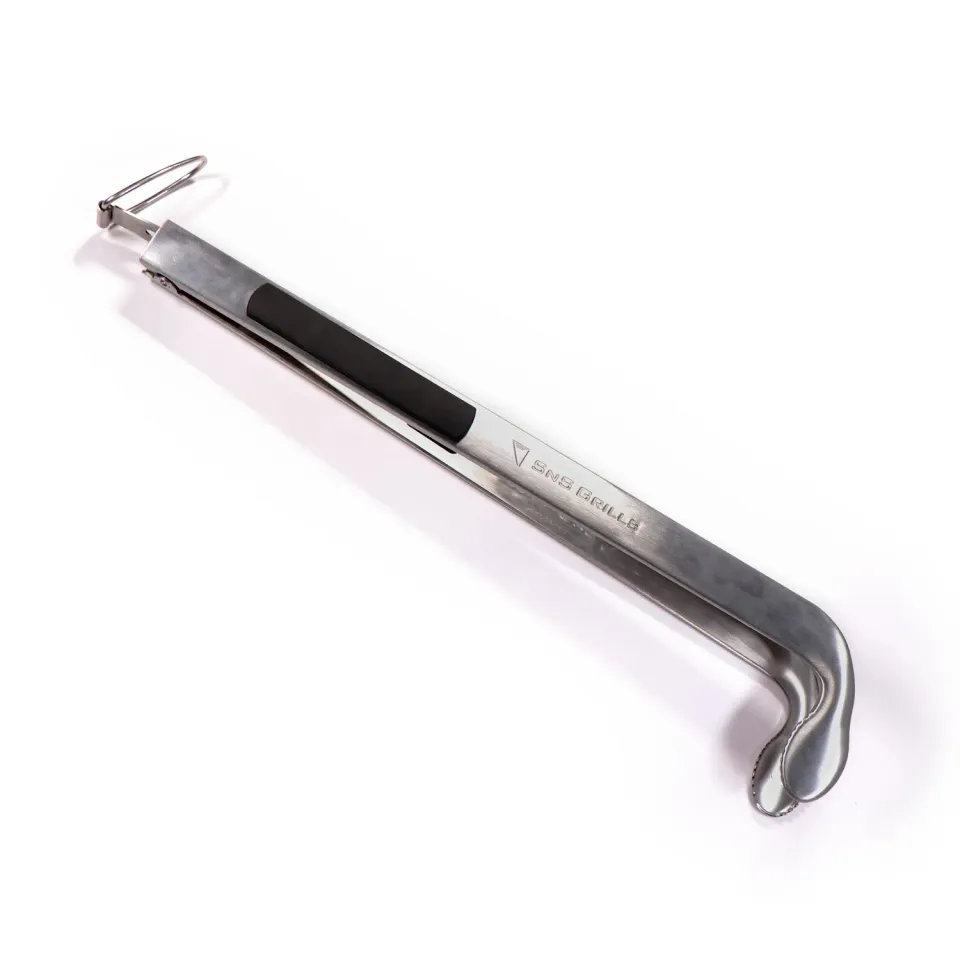 SnS Grills Rubber Handle Charcoal Cherry Picker kullverktøy med lås