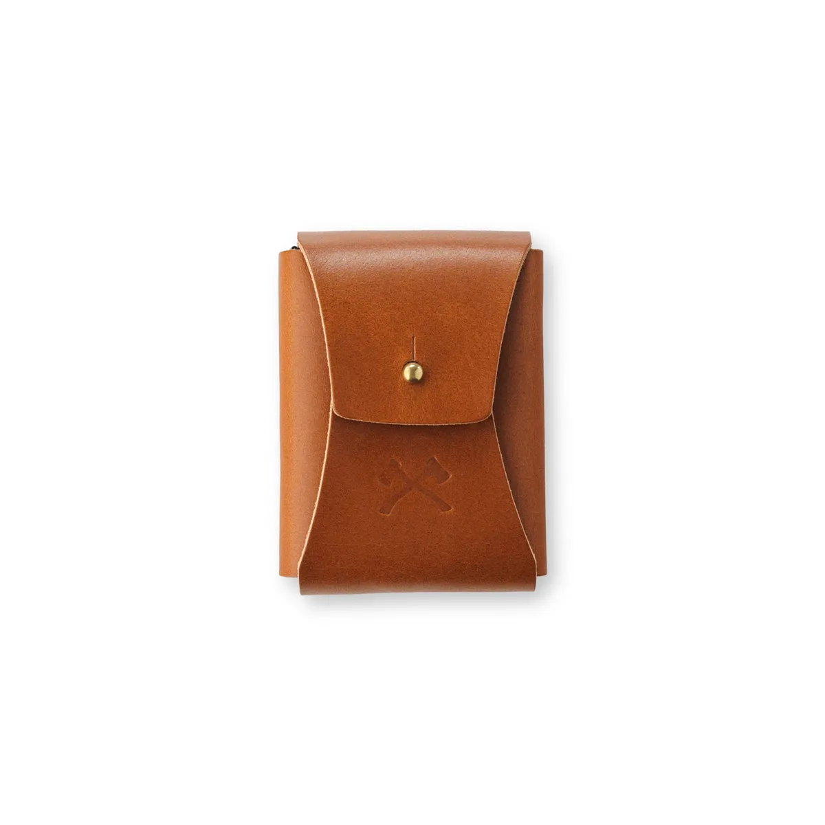 SMOKAI Leather Card Holster kortholder Tan skinn
