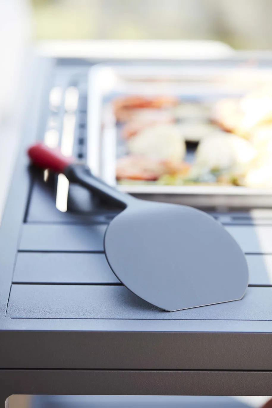 Barbecook nylon stekespade til plancha, rød