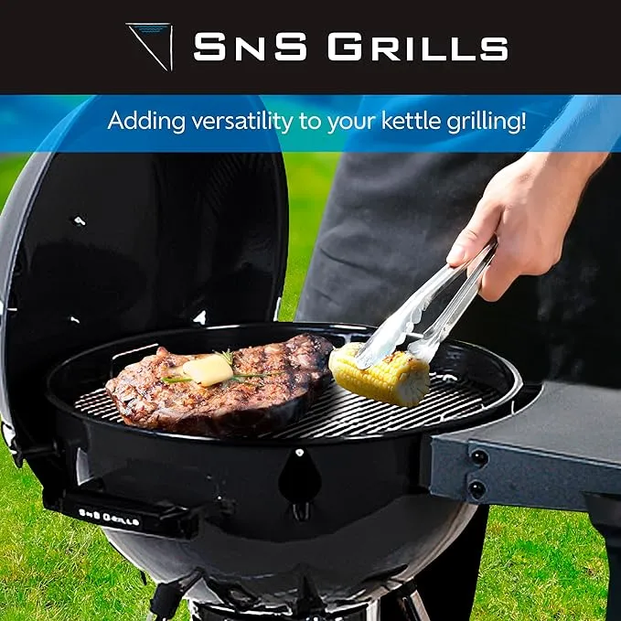 SnS Grills EasySpin 24-tommers grillrist for Weber Summit Kamado
