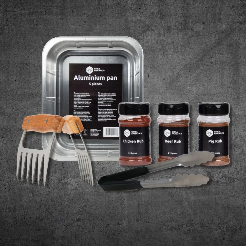 Grill Fanatics The Pulled Collection grillsett til pulled meat