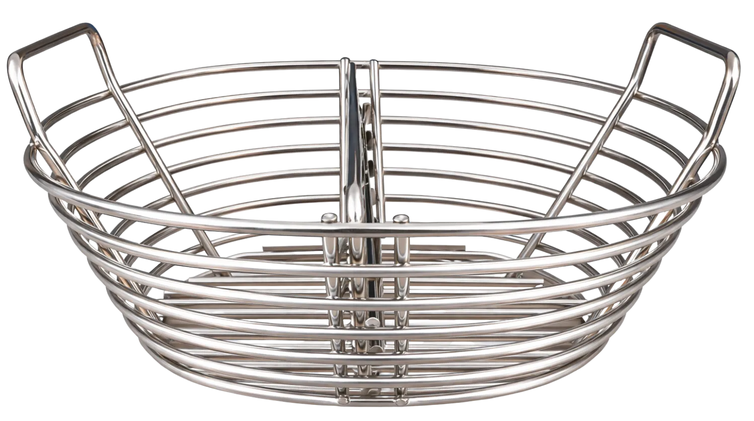 Grill Fanatics Kolenmand Large kullkurv i rustfritt stål