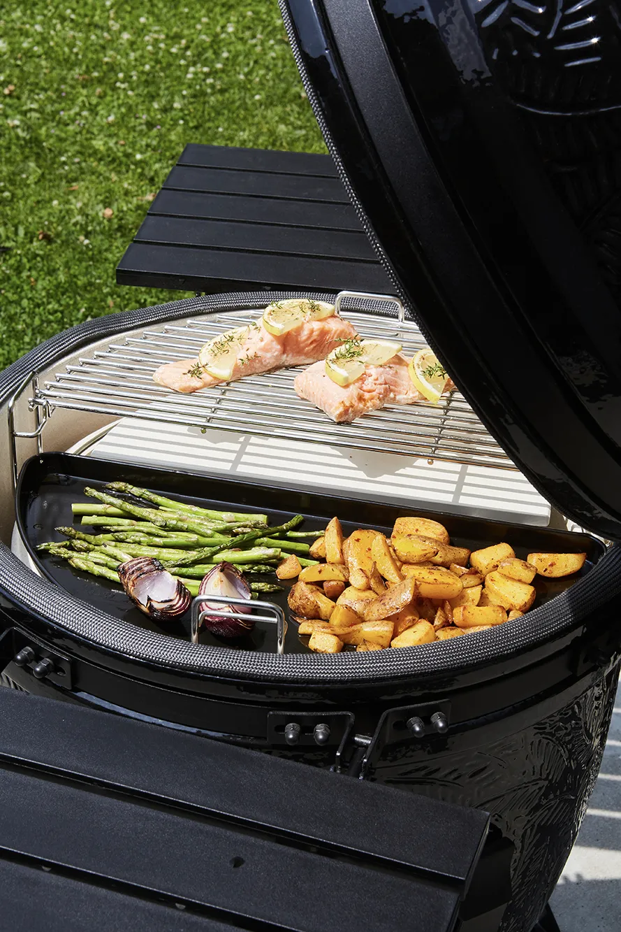 Barbecook Kamal L dryppform 53 cm halvmåne