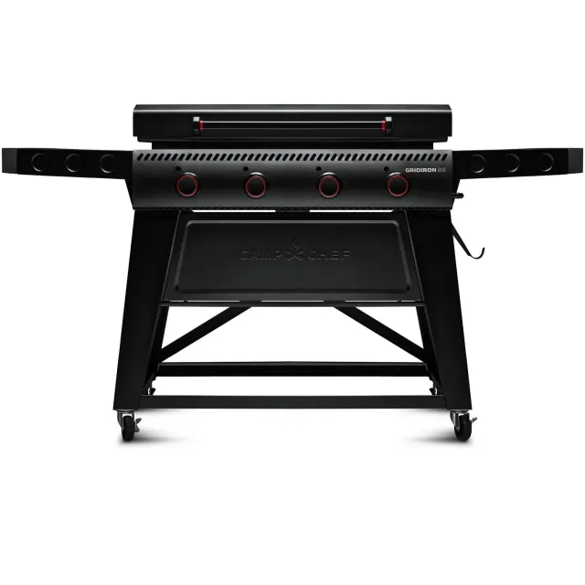 Camp Chef Gridiron 36 flat top grill jevn varme