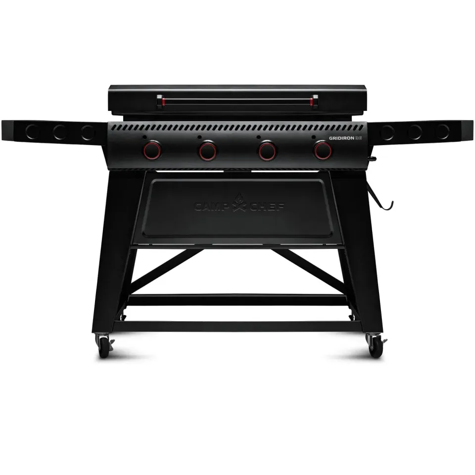 Camp Chef Gridiron 36 flat top grill jevn varme