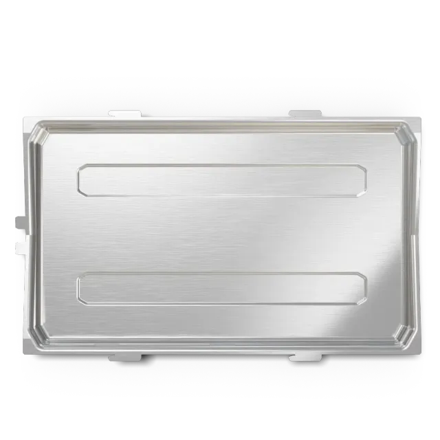 SKOTTI bunnplate i rustfritt stål 1,15 mm