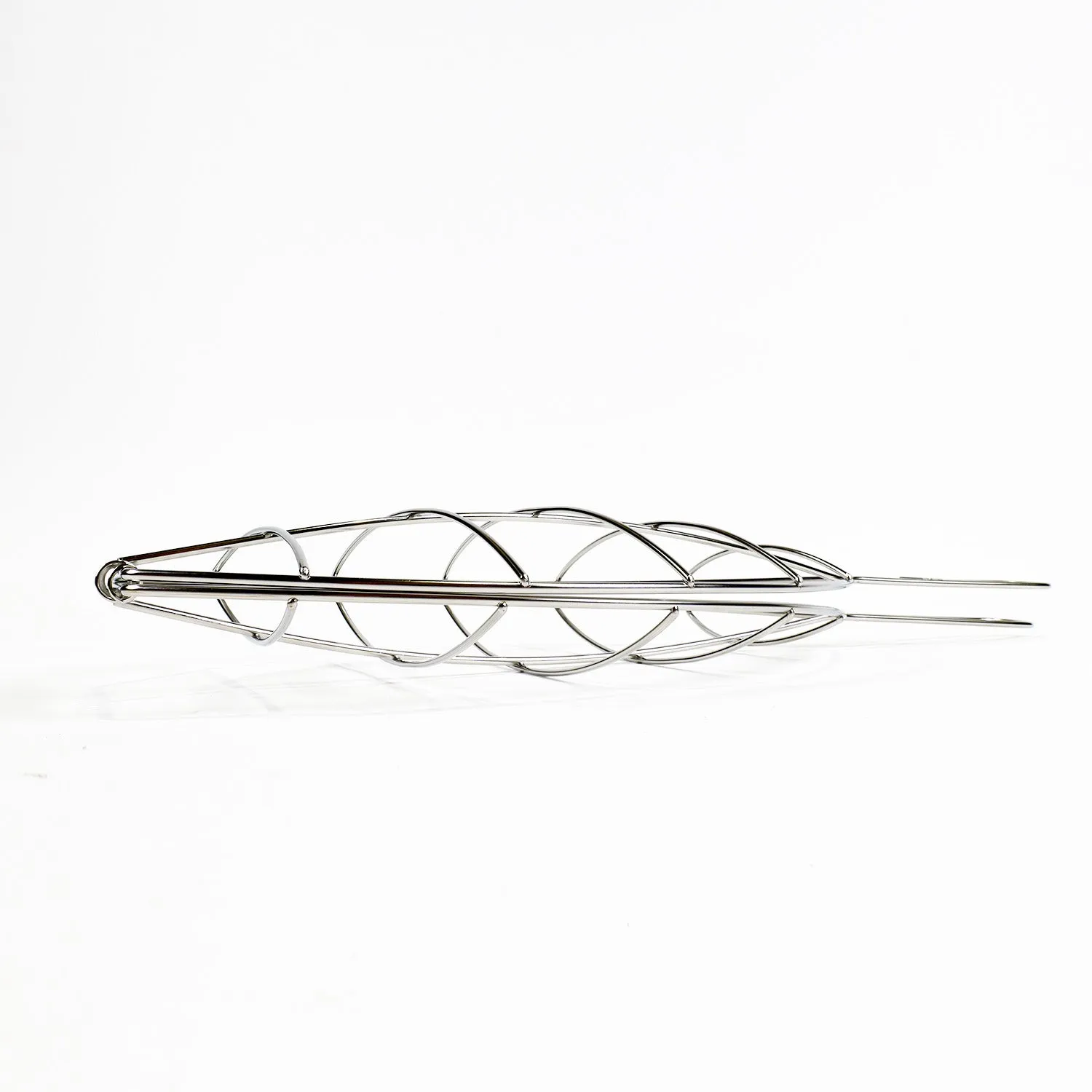 Kasai Stainless Steel Turbot Grilling Basket fiskekurv XL 42 x 30 cm rustfritt stål