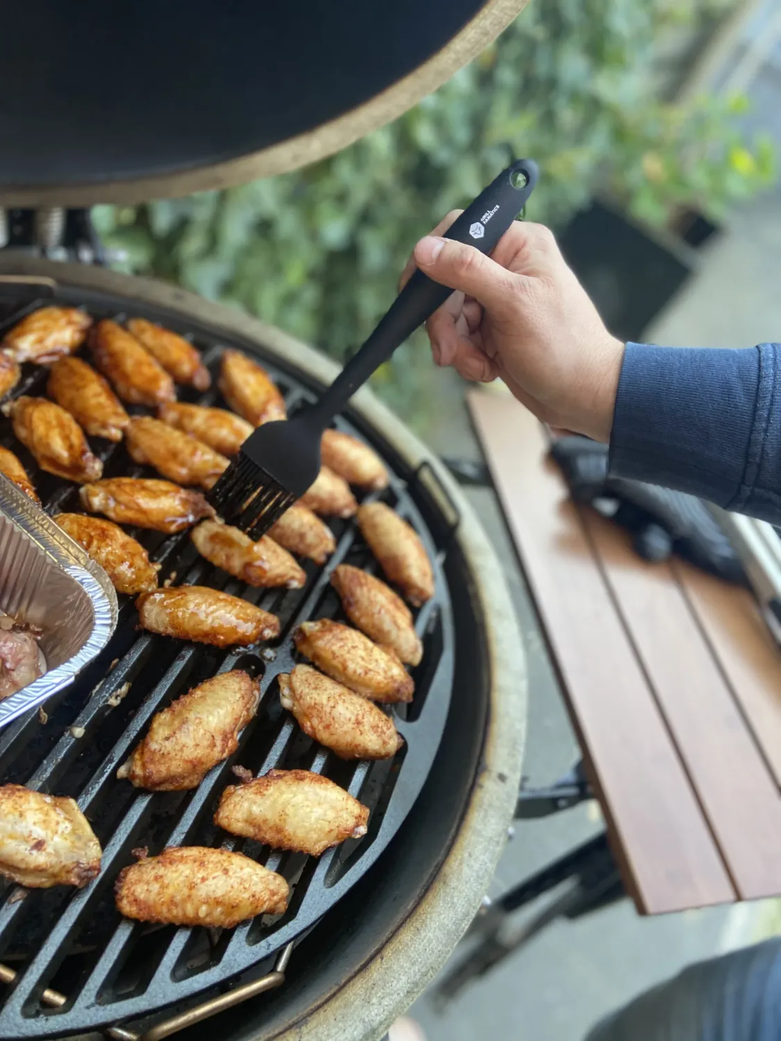 Grill Fanatics silikonpensler grillpensel 2-pakning