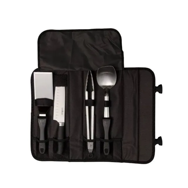 Camp Chef 5 Piece All Purpose Chef Set kokkesett 5 deler med etui
