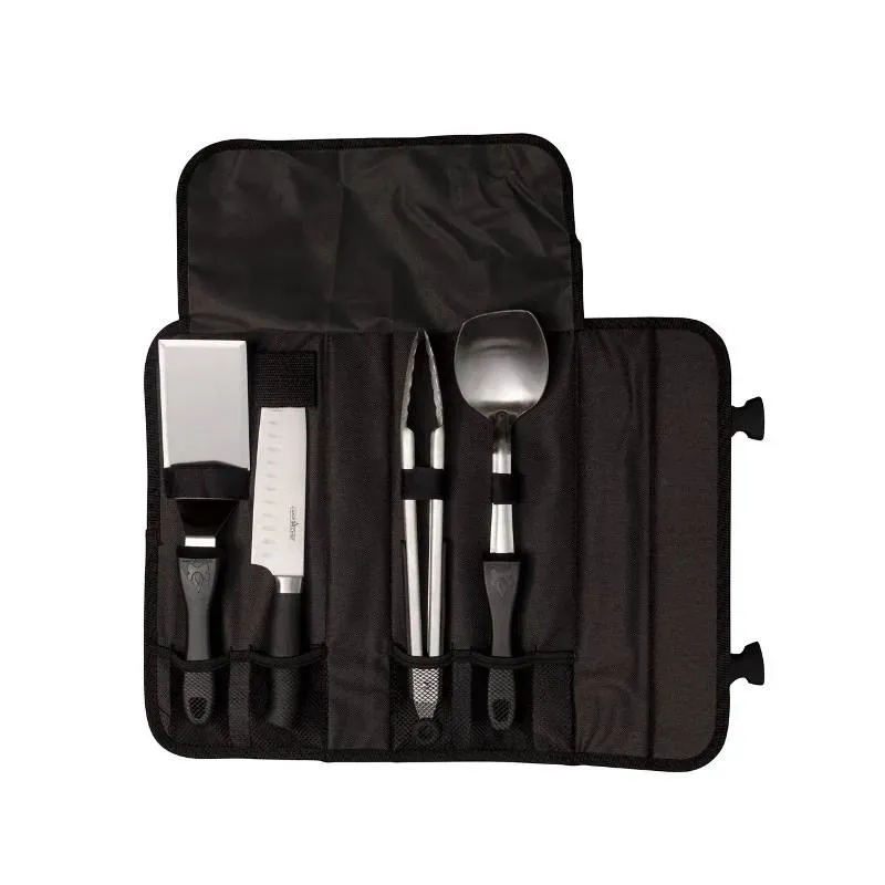 Camp Chef 5 Piece All Purpose Chef Set kokkesett 5 deler med etui