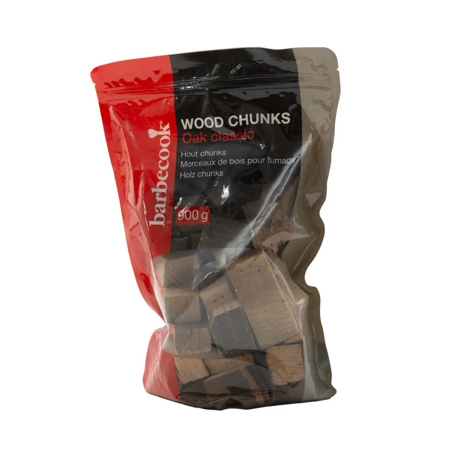 Barbecook Wood chunks oak røykchunks 900 g, eik