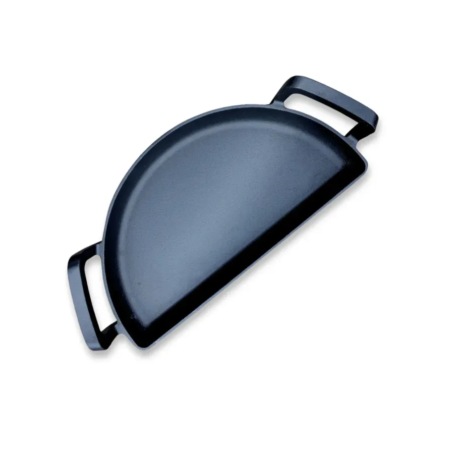 SnS Grills Drip ’N Griddle Pan 18 tommer støpejernspanne til grill