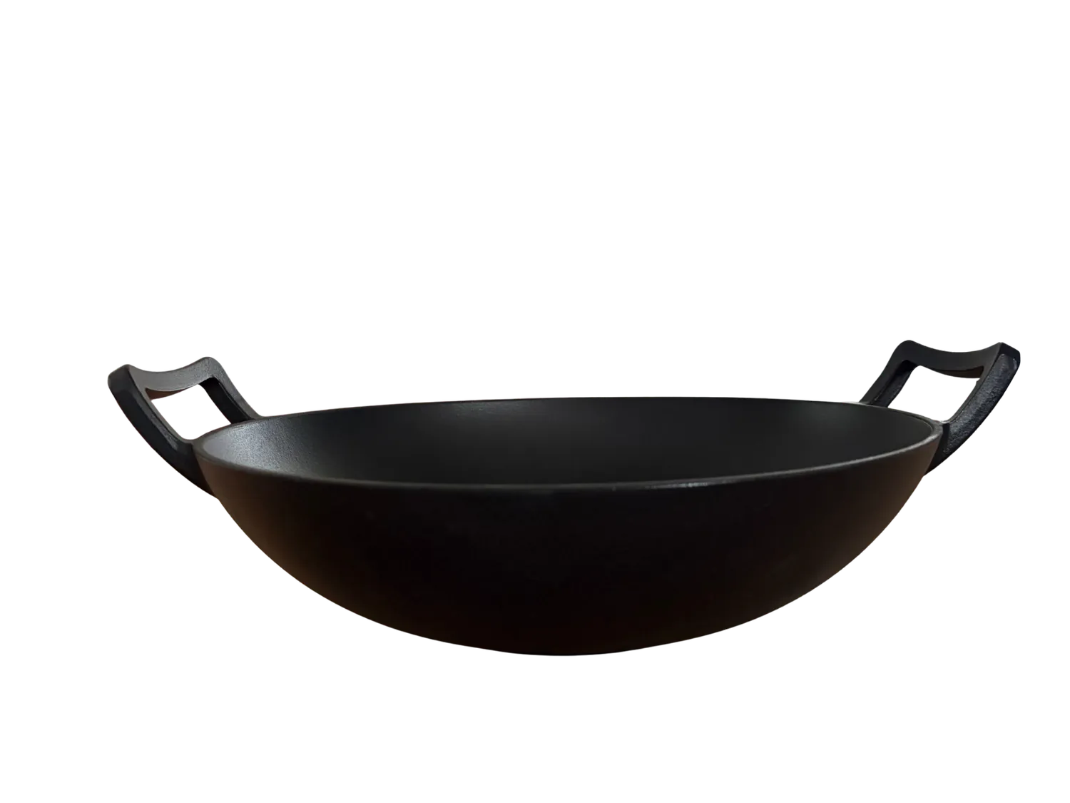 Grill Fanatics støpejernswok 30 cm med rustbeskyttende belegg