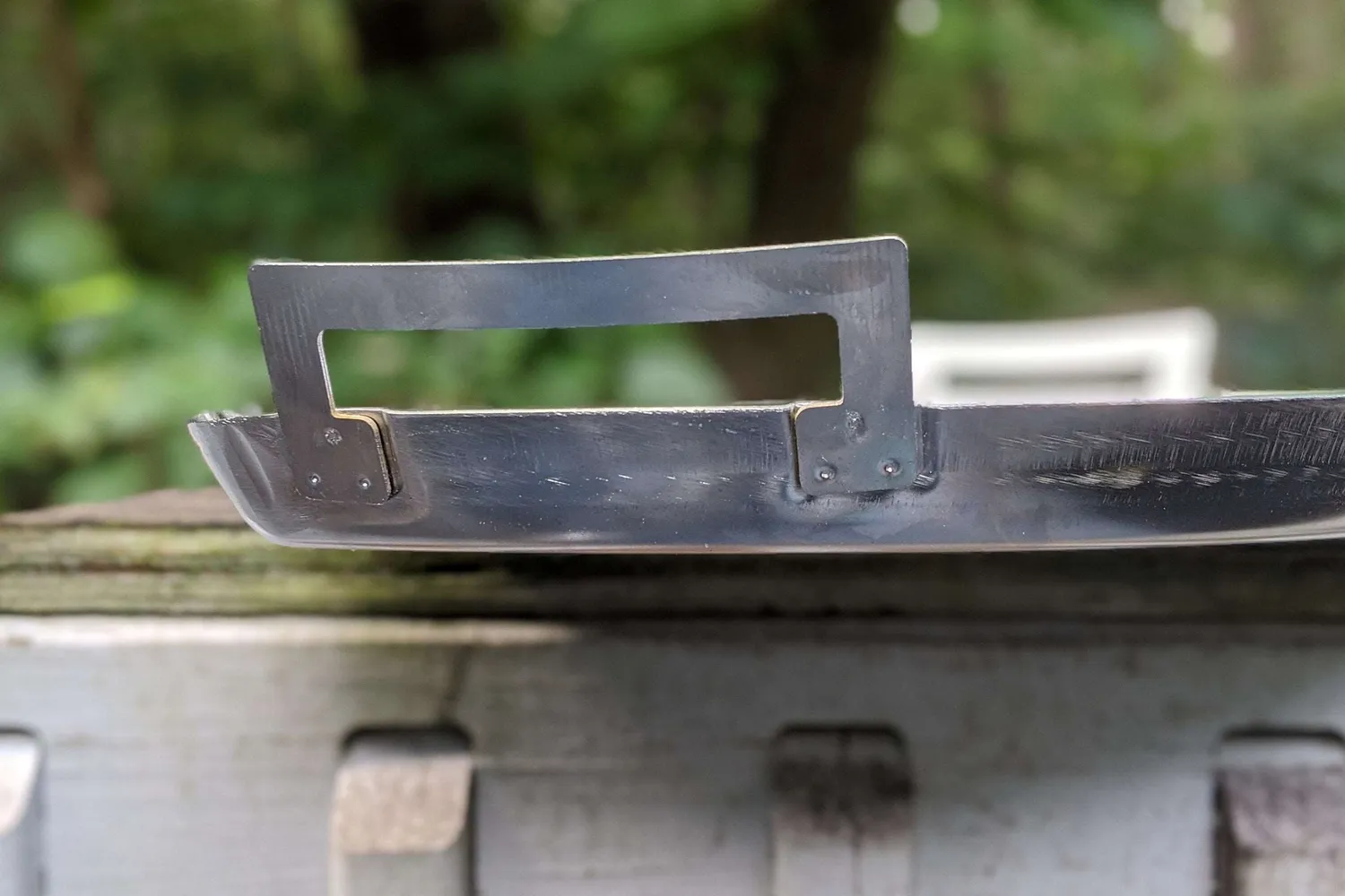 SnS Grills Drip 'N Griddle Pan grillpanne i rustfritt stål