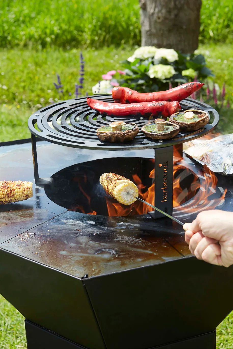 Barbecook Dynamic Centre stand og hevet grillrist 36 cm
